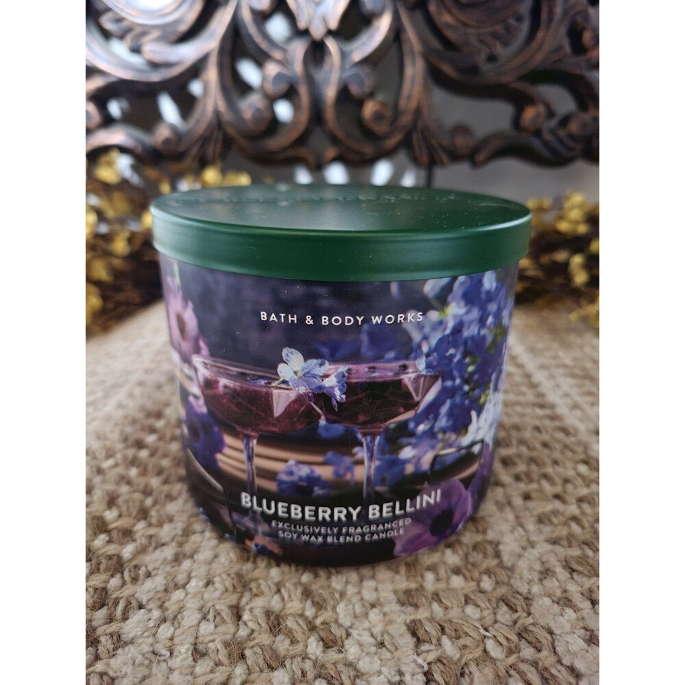 Blueberry Bellini - Bath and Body Works 3-wick Candle